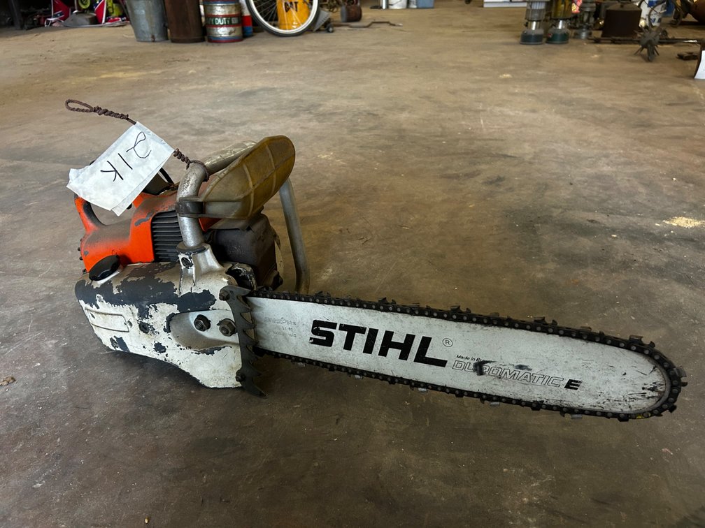 Vintage Stihl chainsaw