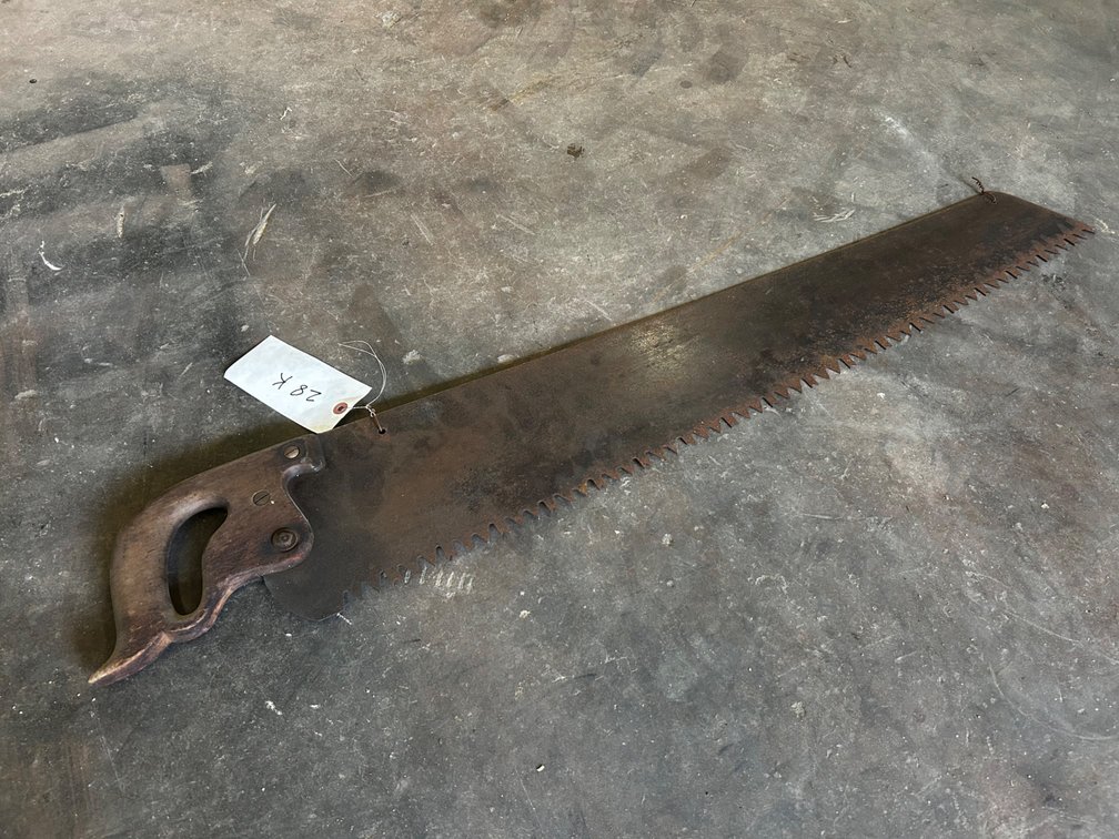 Vintage 3ft handsaw