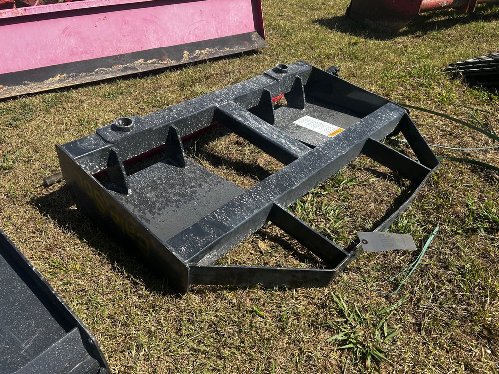 2 Prong Skidsteer hay spear - missing nuts