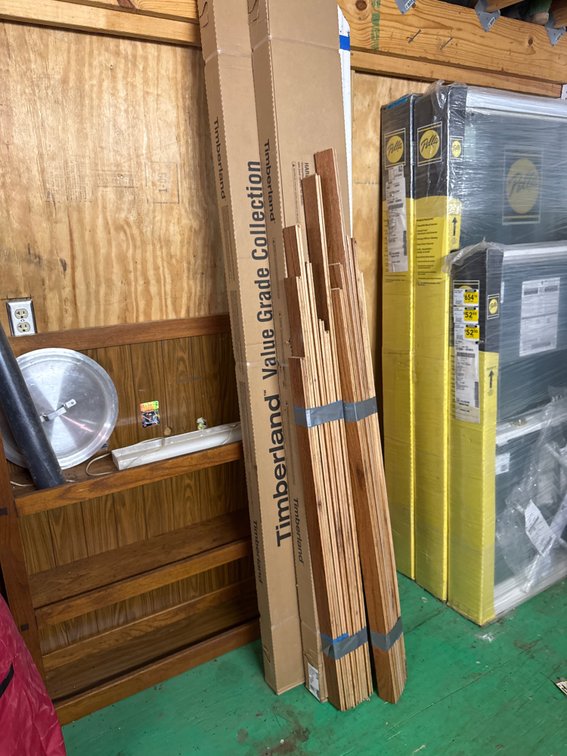 Hardwood flooring 2- full boxes and 2 small bundles