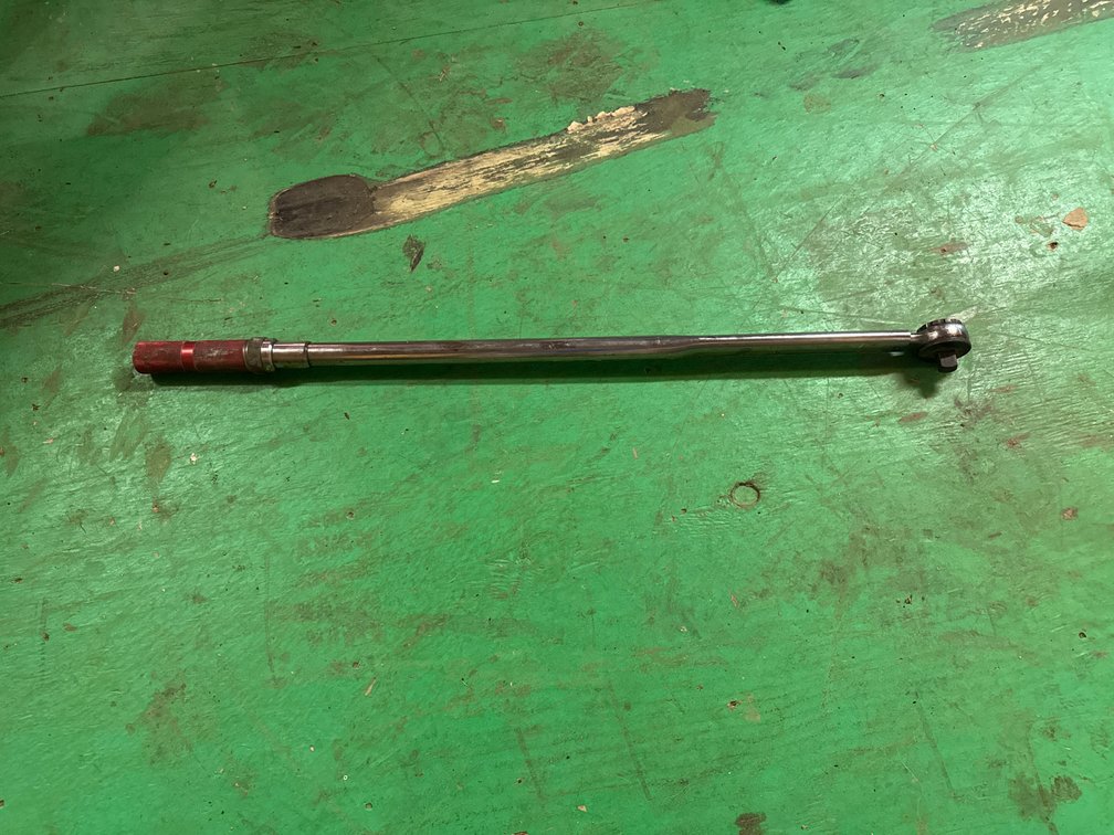 3/4” torque wrench