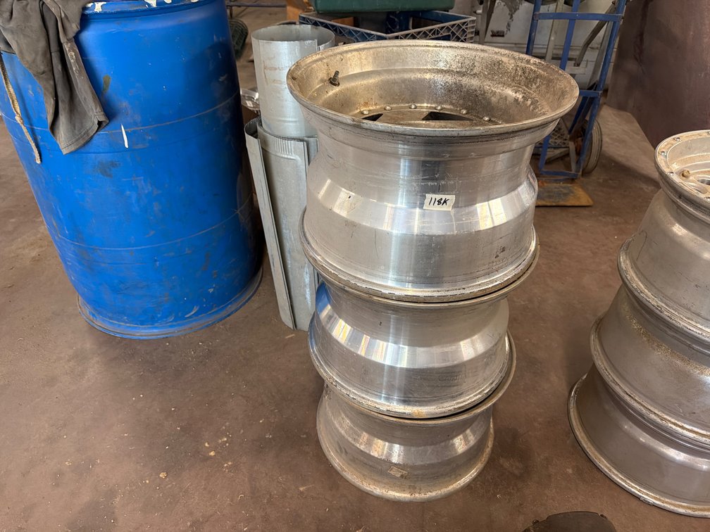 (3) 8 lug wheels