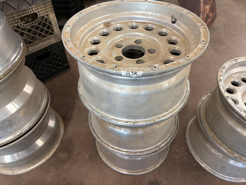 3- 5 lug aluminum wheels