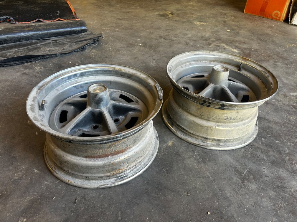 (2) 5 lug wheels