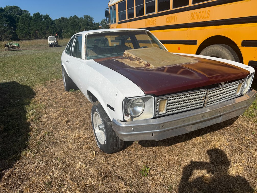 1974 or five Chevrolet nova rolling chassie