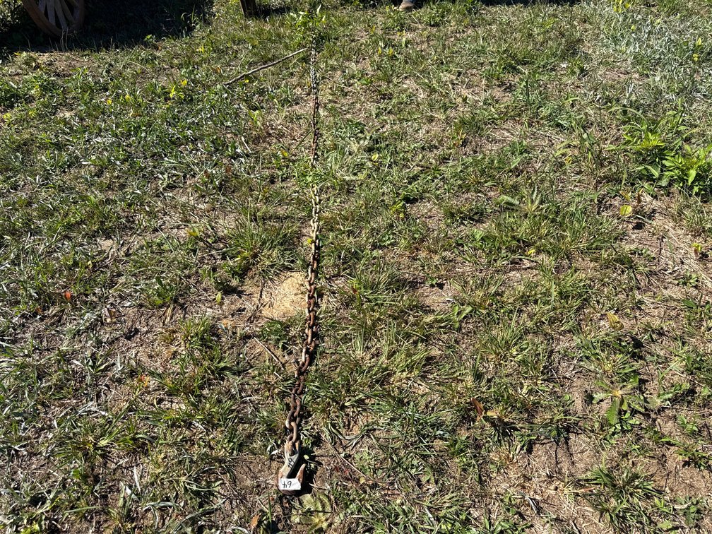 13‘6“ long chain with hooks