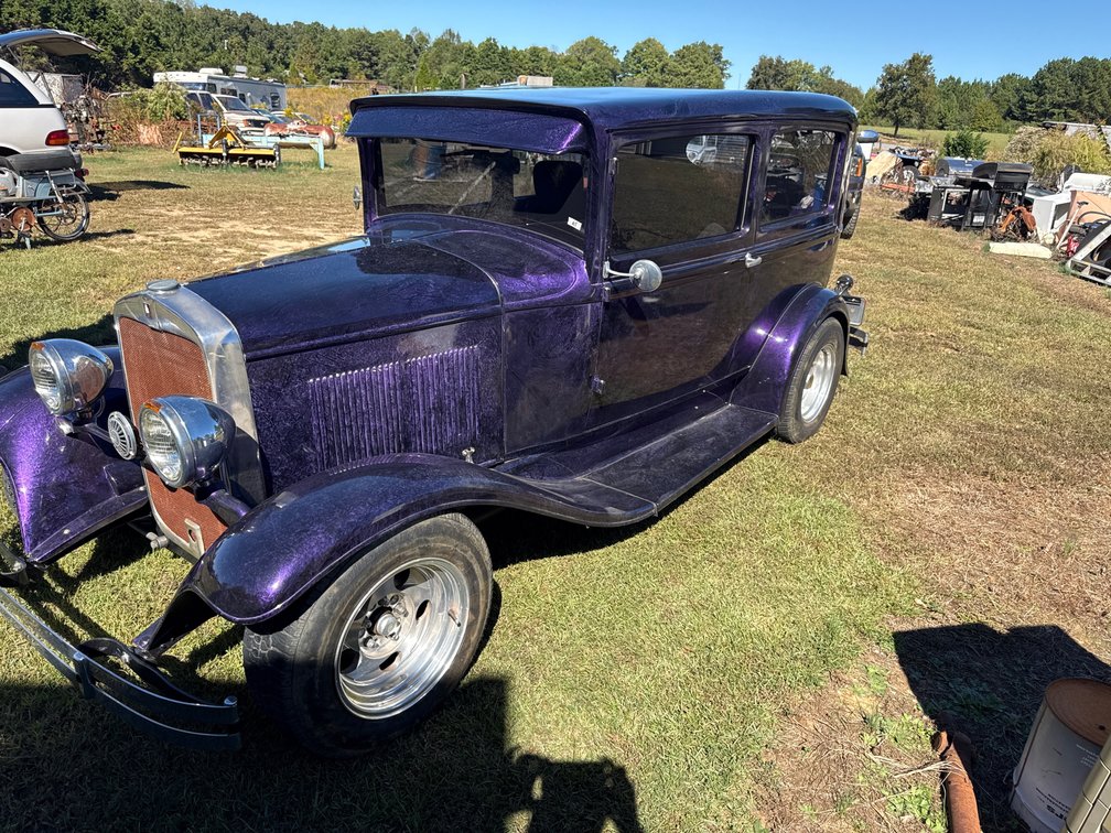 1930 Plymouth coupe has a chevy engine. owner states runs and drives.