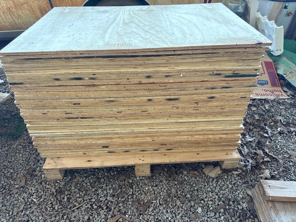 50 pieces 1/2”x 29.5”×45.5”