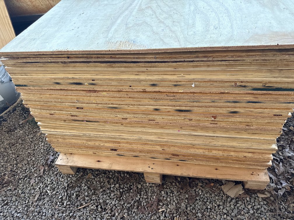 50pc 1/2”x 29 1/2”x45 1/2” plywood
