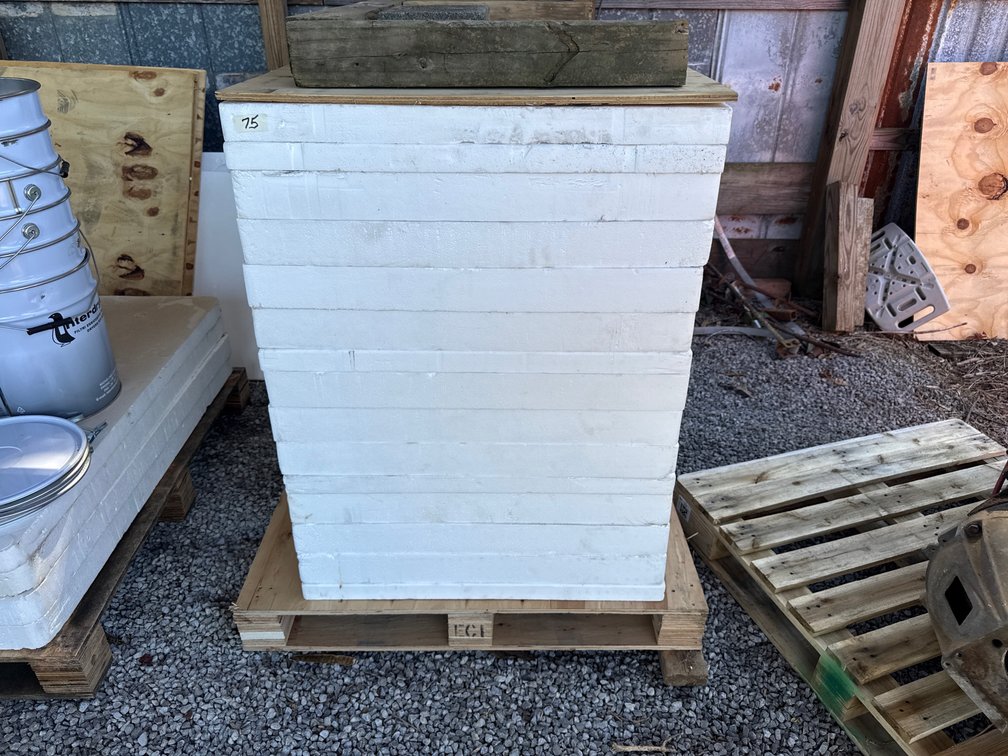 Pallet of 29 x 45 Styrofoam