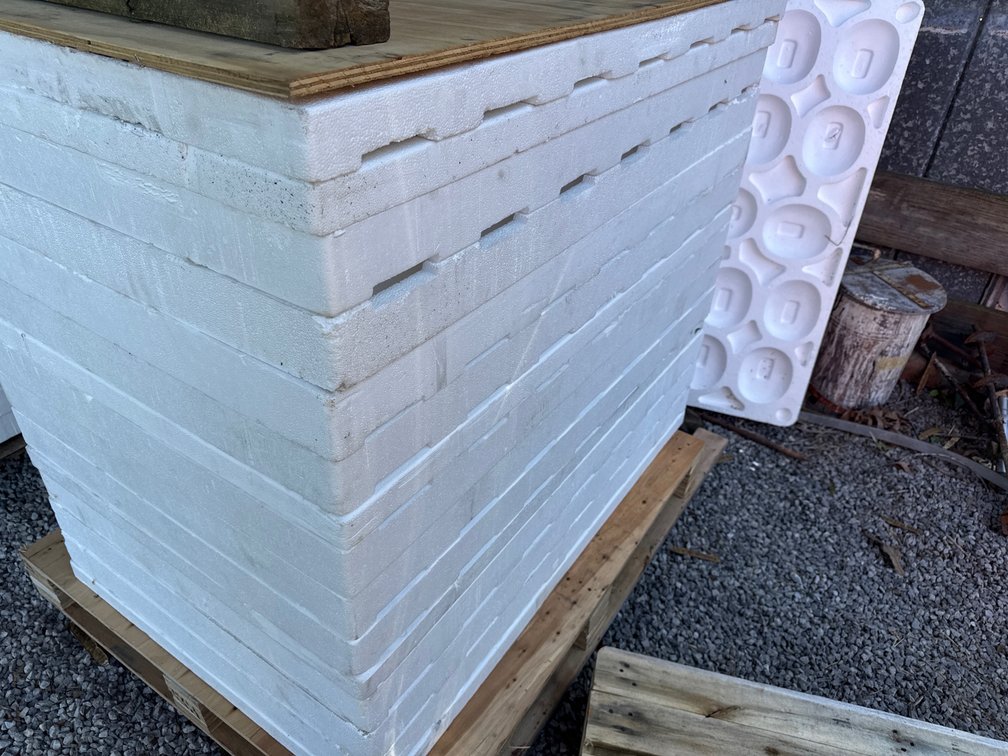 Pallet of 29 x 45 Styrofoam