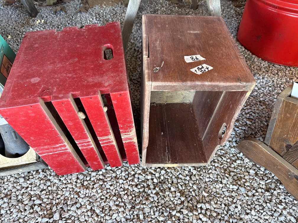Wood boxes
