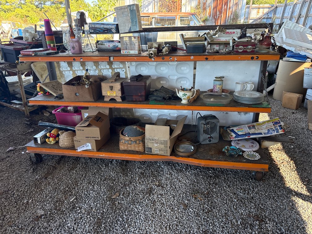 Items on shelf (Shelf is Not Included)