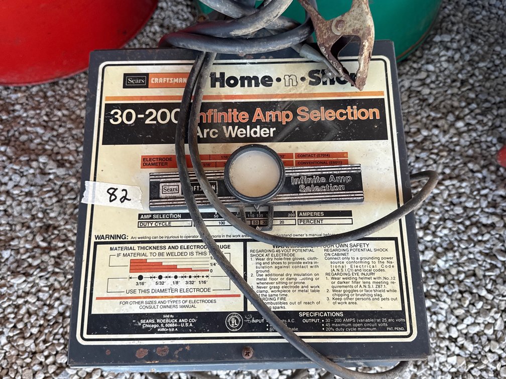 Craftsman arc welder