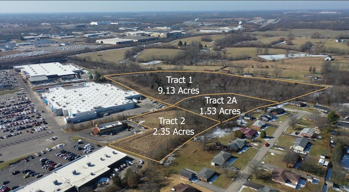 Lot Three Tracts of C-4 Zoned Land