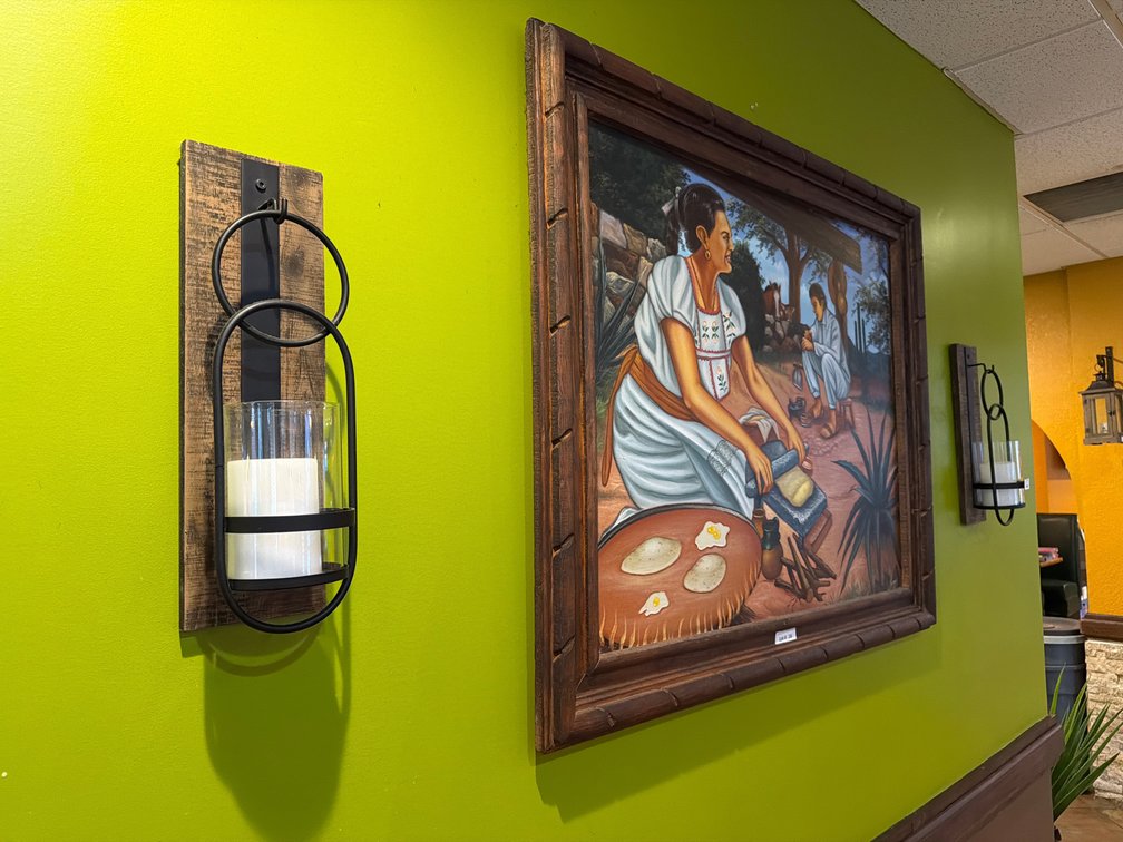 Wall sconce candle holders