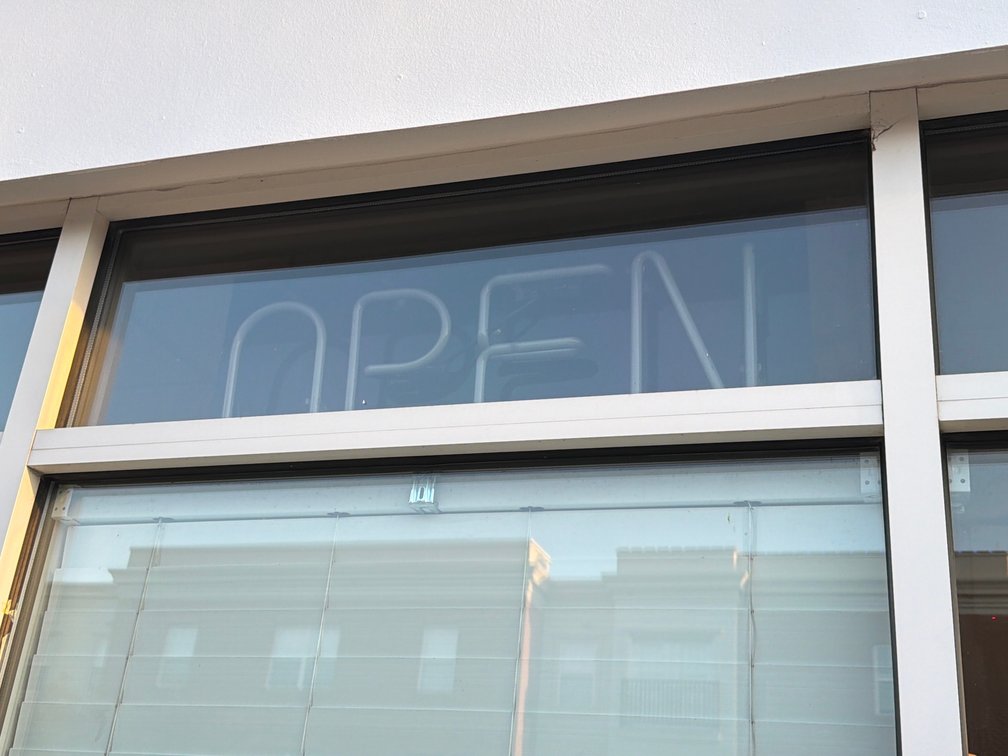 Lot: 2 neon OPEN signs
