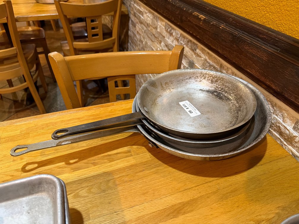 10” & 12” NSF aluminum skillets
