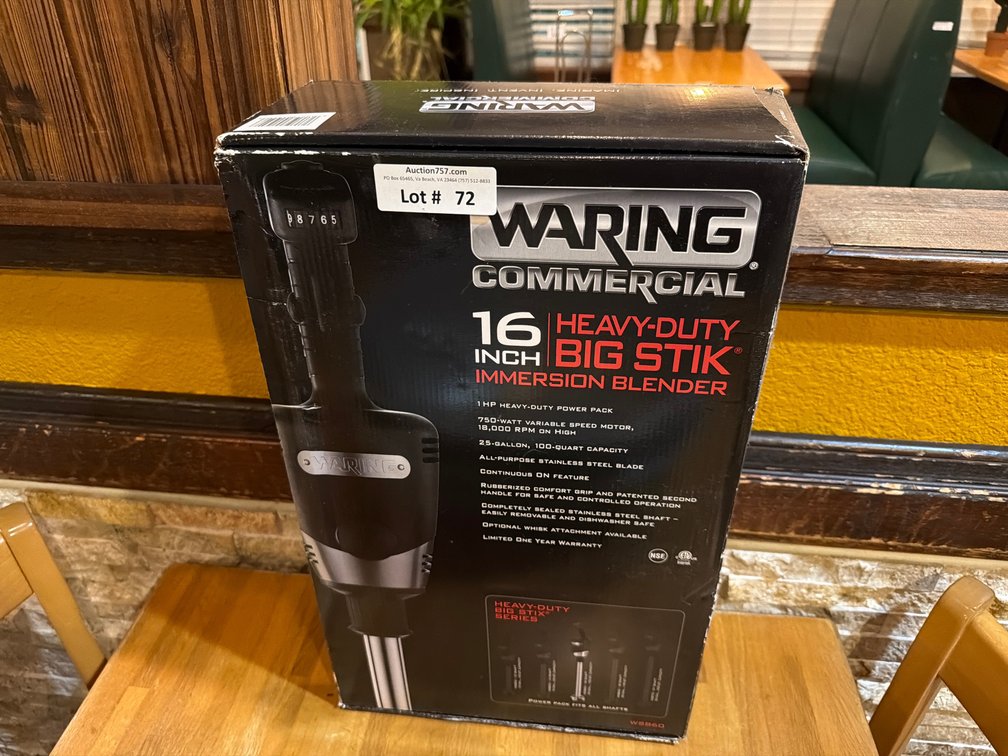 Waring Commercial 16” HD Big Stik immersion blender