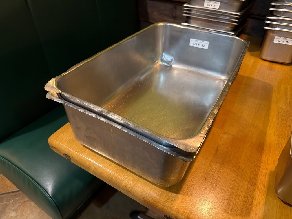 Stainless full size water pans