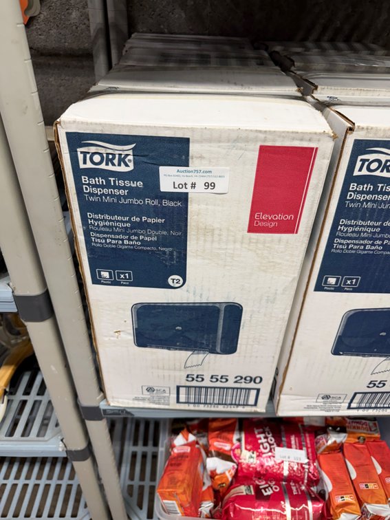 NEW Tork toilet tissue dispensers
