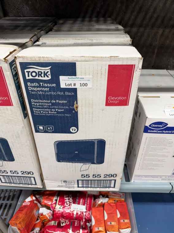 NEW Tork toilet tissue dispensers