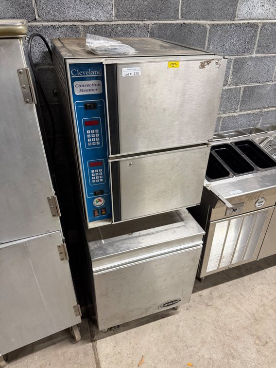 Cleveland 2 door electric convection steamer