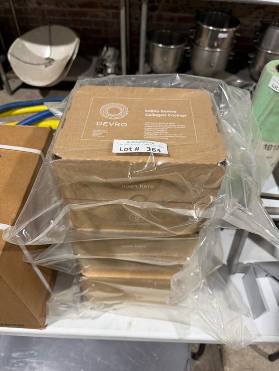 NEW cases of Devro edible Bovine Collagen sausage casings