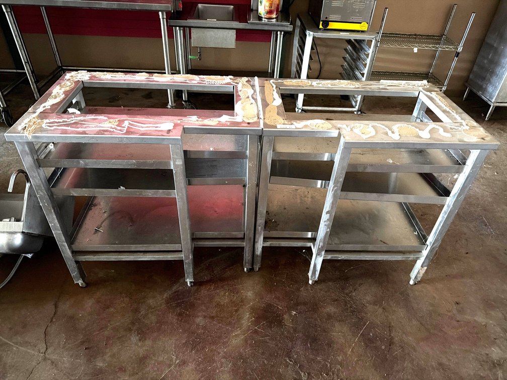 HD stainless tables / stands
