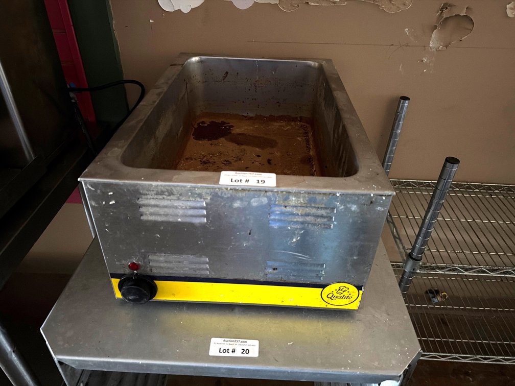 Qualite full size countertop food warmer