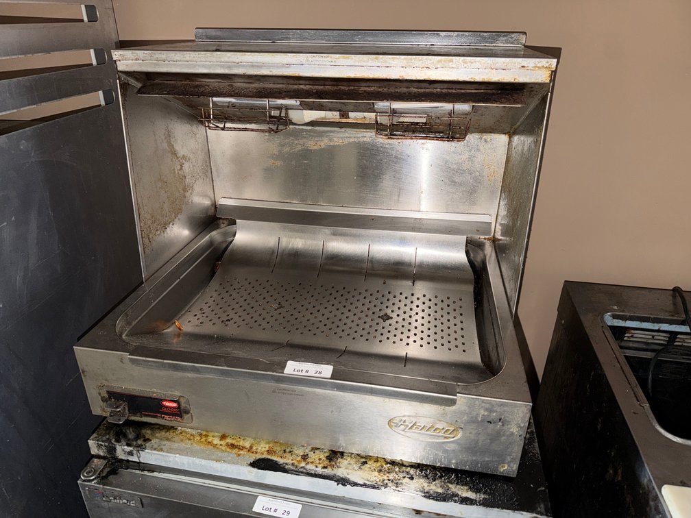 Hatco 26” countertop fry dump station
