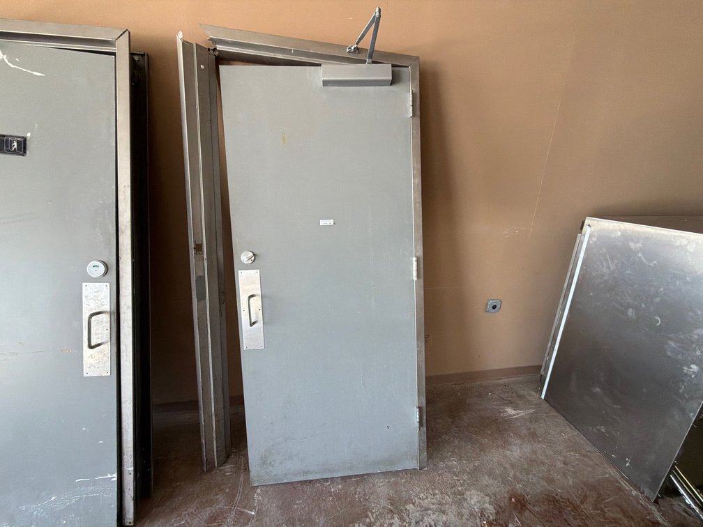 Commerical door w/ frame