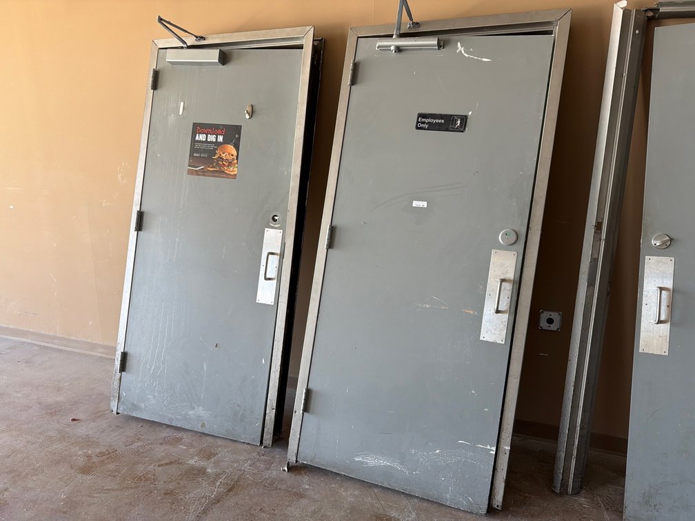 Commerical doors w/ frames