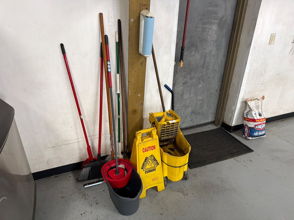 Cleaning supplies