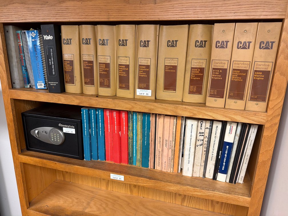 Lot: CAT, Yale & Honda service manuals