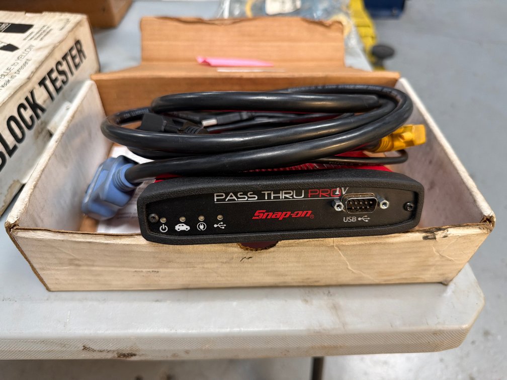 Snap-on Pass Thru Pro IV programming interface