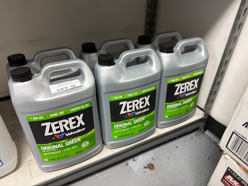 NEW Zerex antifreeze coolant