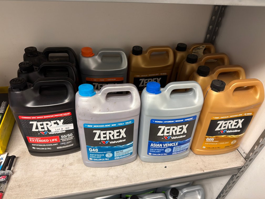 NEW Zerex antifreeze coolant