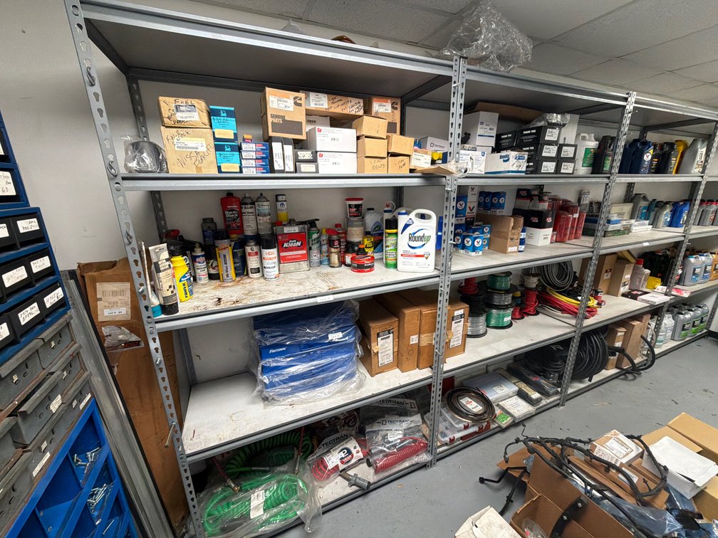 5 level adjustable height warehouse shelf units