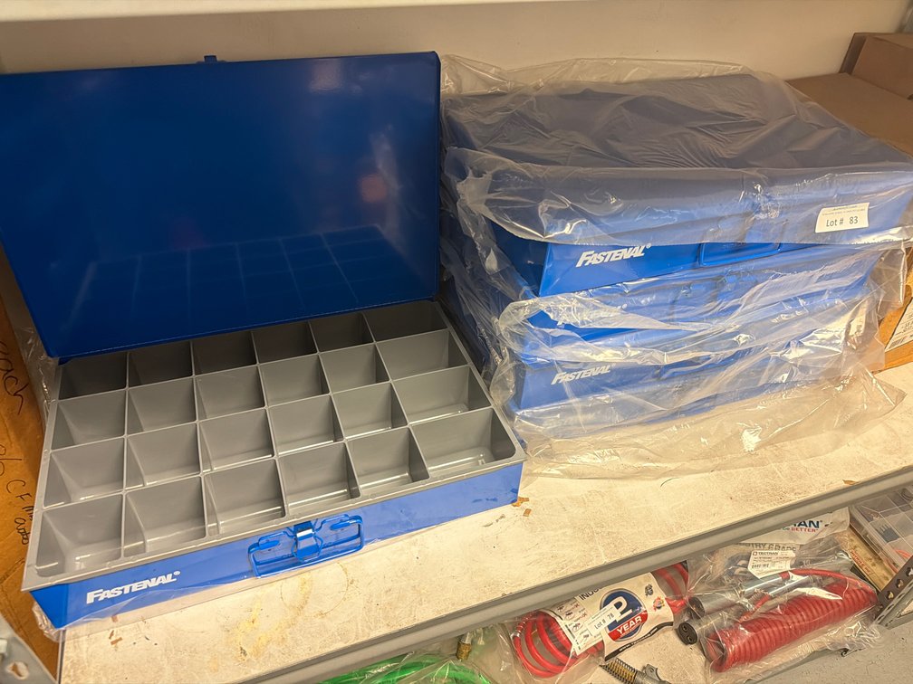 NEW Fastenal hardware storage bins