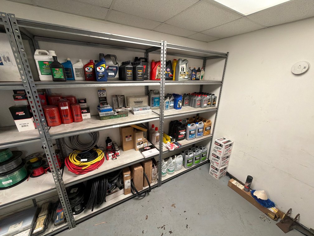 5 level adjustable height warehouse shelf units