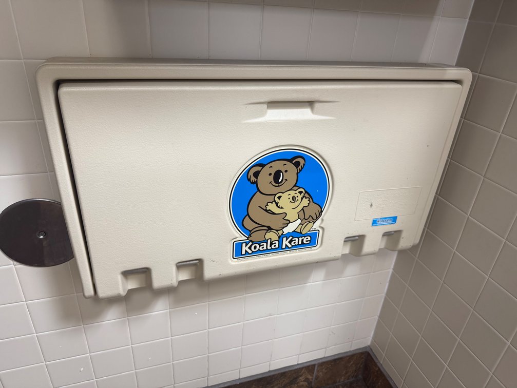 Koala Kare wall mount baby changing stations