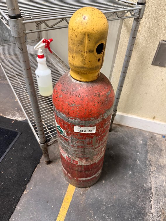 CO2 cylinder tank