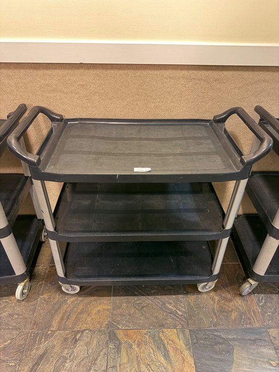 Update 3 level utility serving cart