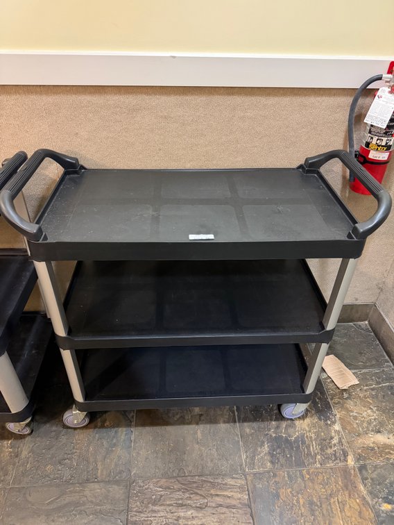 Update 3 level utility serving cart