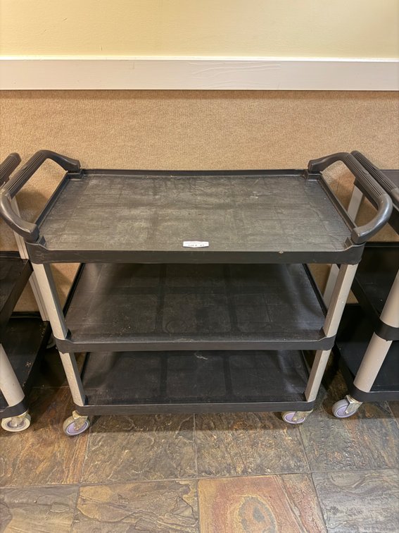 Update 3 level utility serving cart