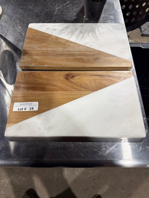 Marble/wood cutting boards