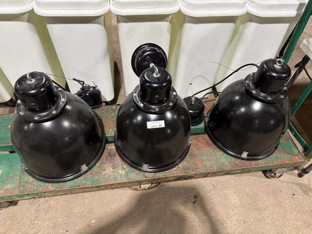Metal dome ceiling mount light fixtures