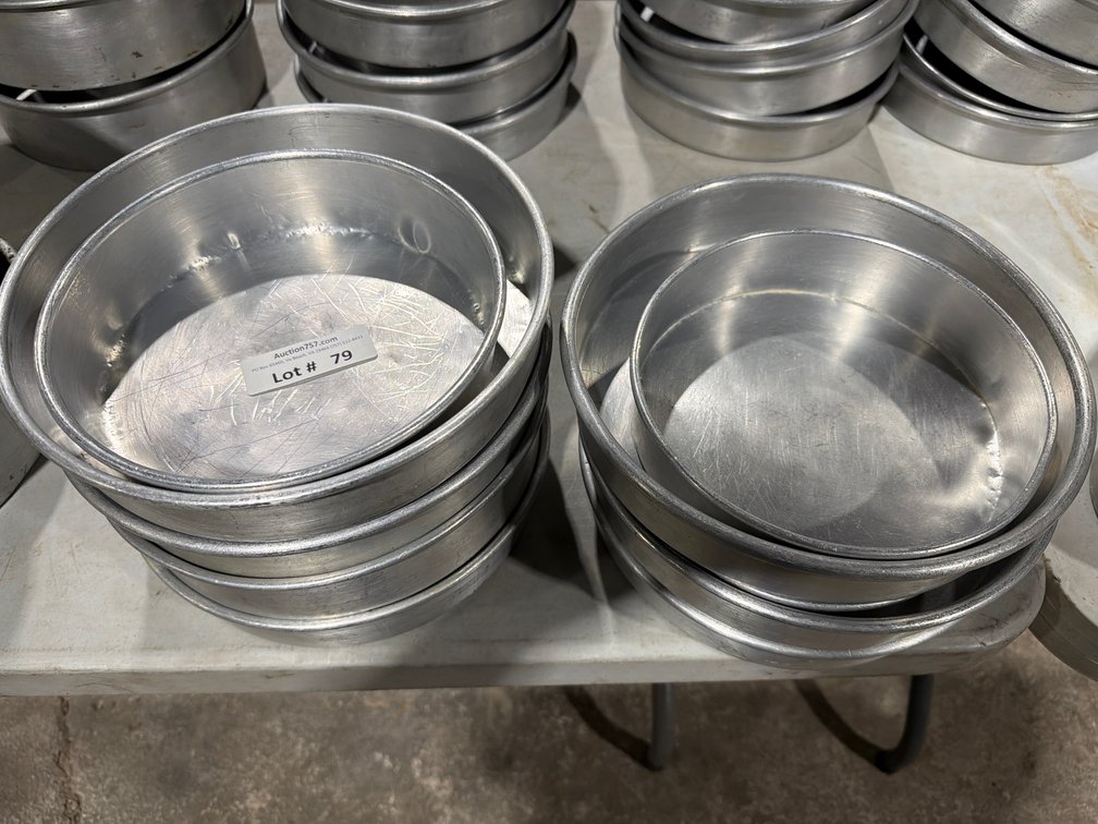 Aluminum 2 piece graduated baking pan set