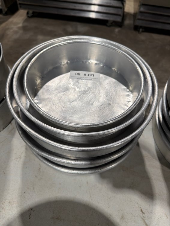 Aluminum 3 piece graduated baking pan set